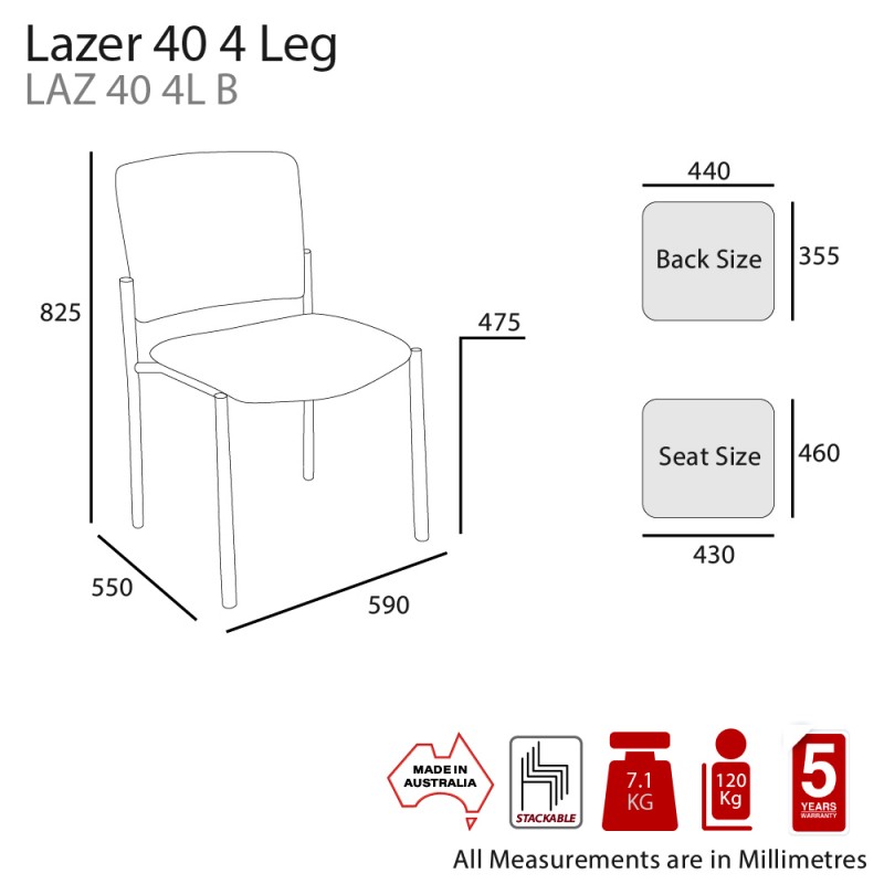 Lazer 40 Side Chair