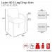 Lazer 40 Drop Arm Chair