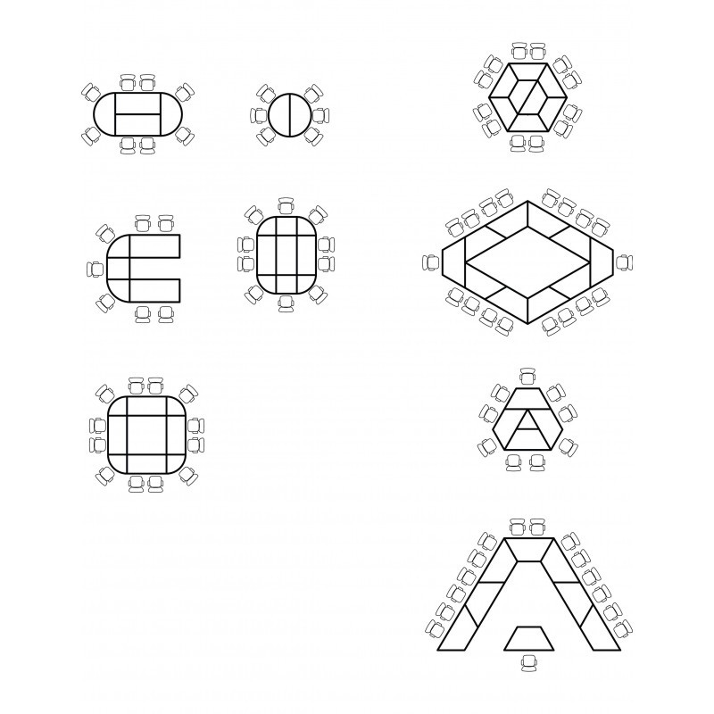 Astra Fixed 4 Leg Table